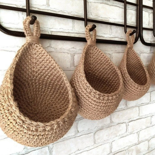 Handwoven Wall Basket