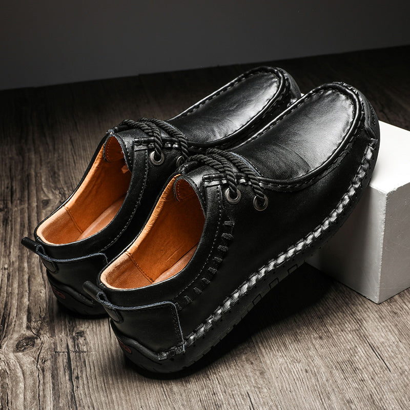 Hand-Sewn Leather Driving Shoes